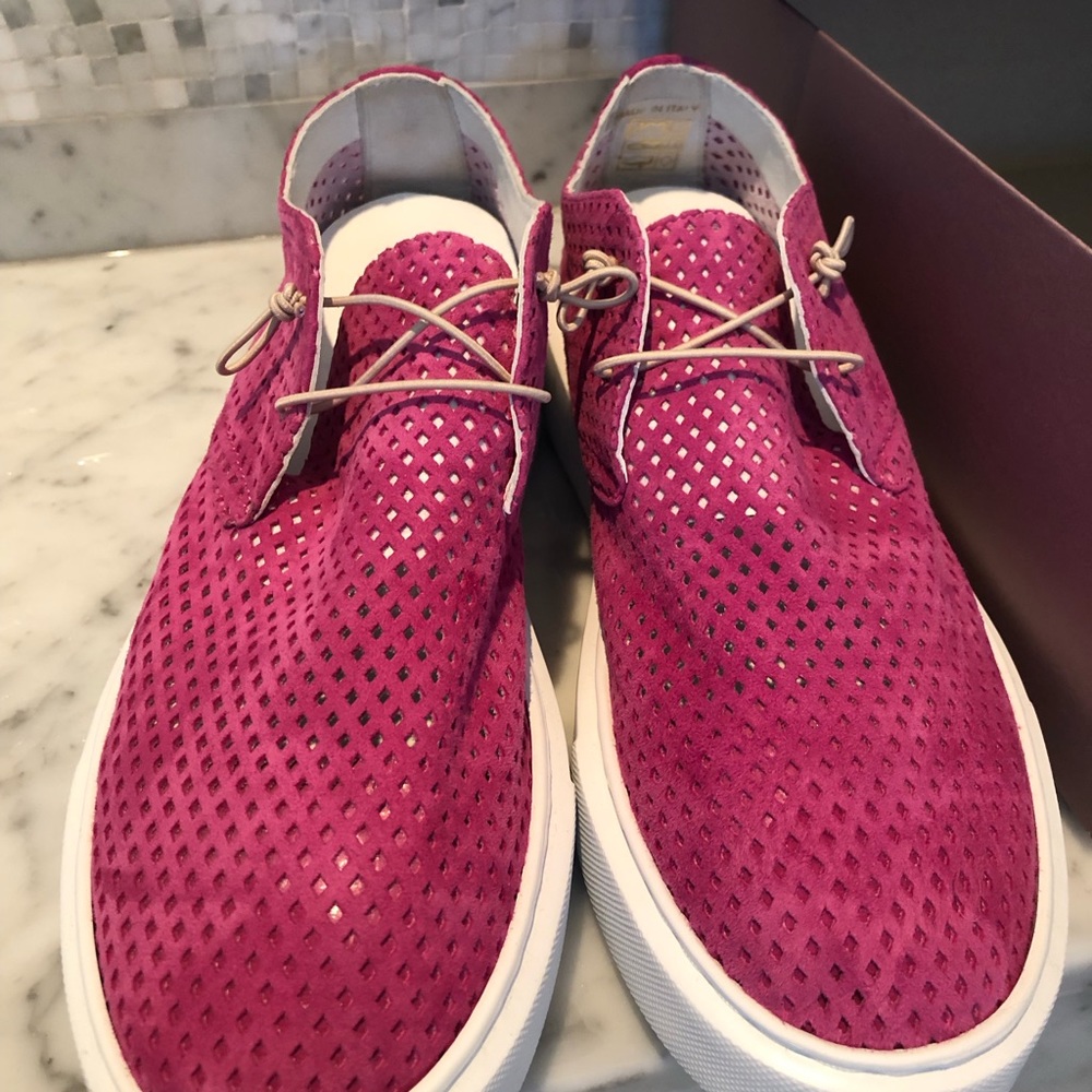 Hot Pink High Tops - Picture 3 of 6
